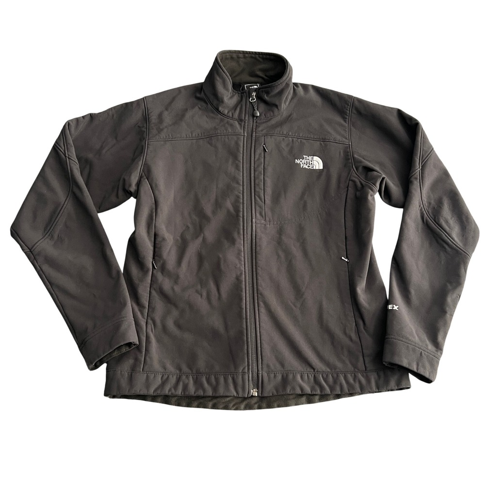 The North Face Women's Size Medium Apex Bionic Windproof Softshell Jacket Black